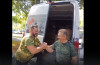 Взаимодействие с русскими-немцами из группы "Братская мотопомощь из Германии". 16 августа 2024 года.